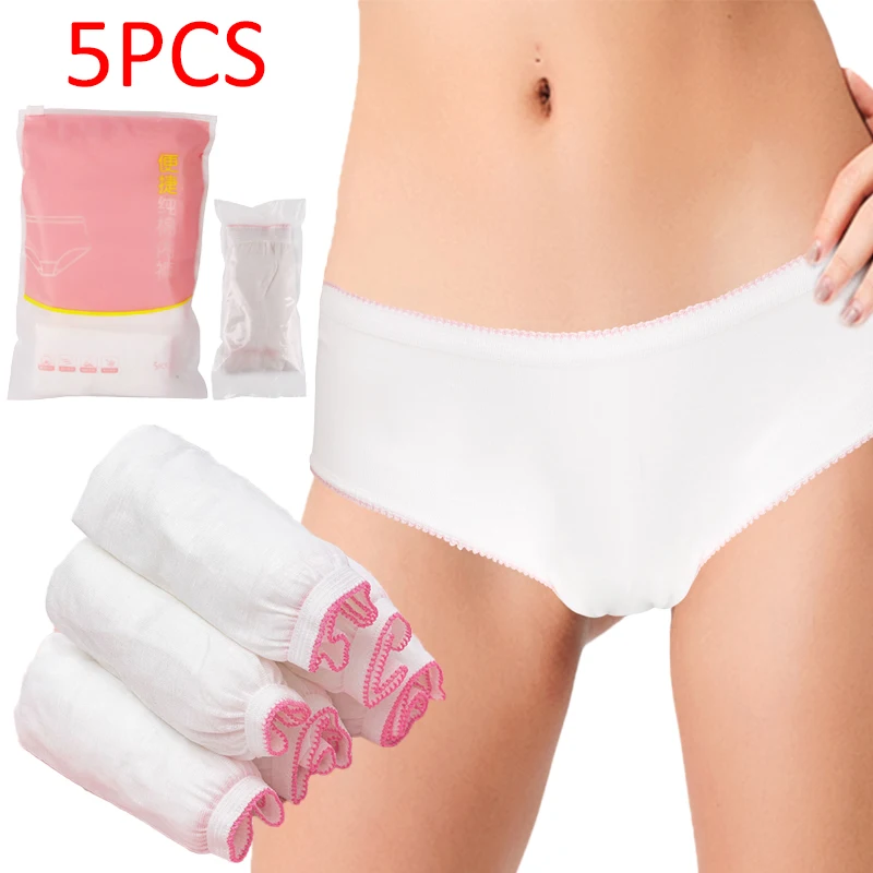

5 шт., одноразовые трусики из нетканого материала, унисекс