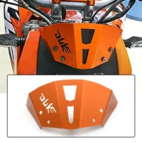 cnc aluminum motorcycle windshield for duke 125 duke 200 duke 390 windscreen accessories headlight cover panel fairing scree