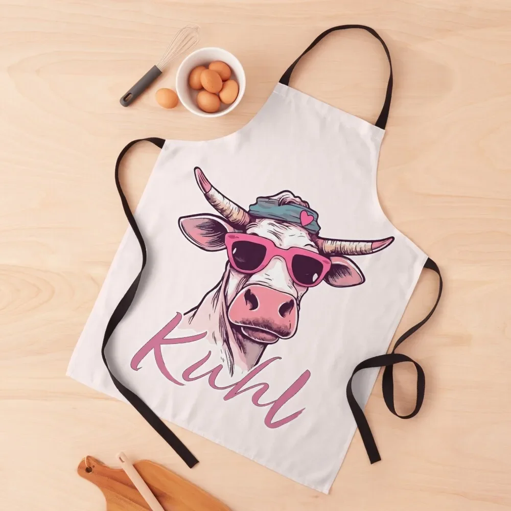 Фартук Kuhl - Cool в винтажном стиле Рождество 2024 униформа шеф-повара кухонная утварь