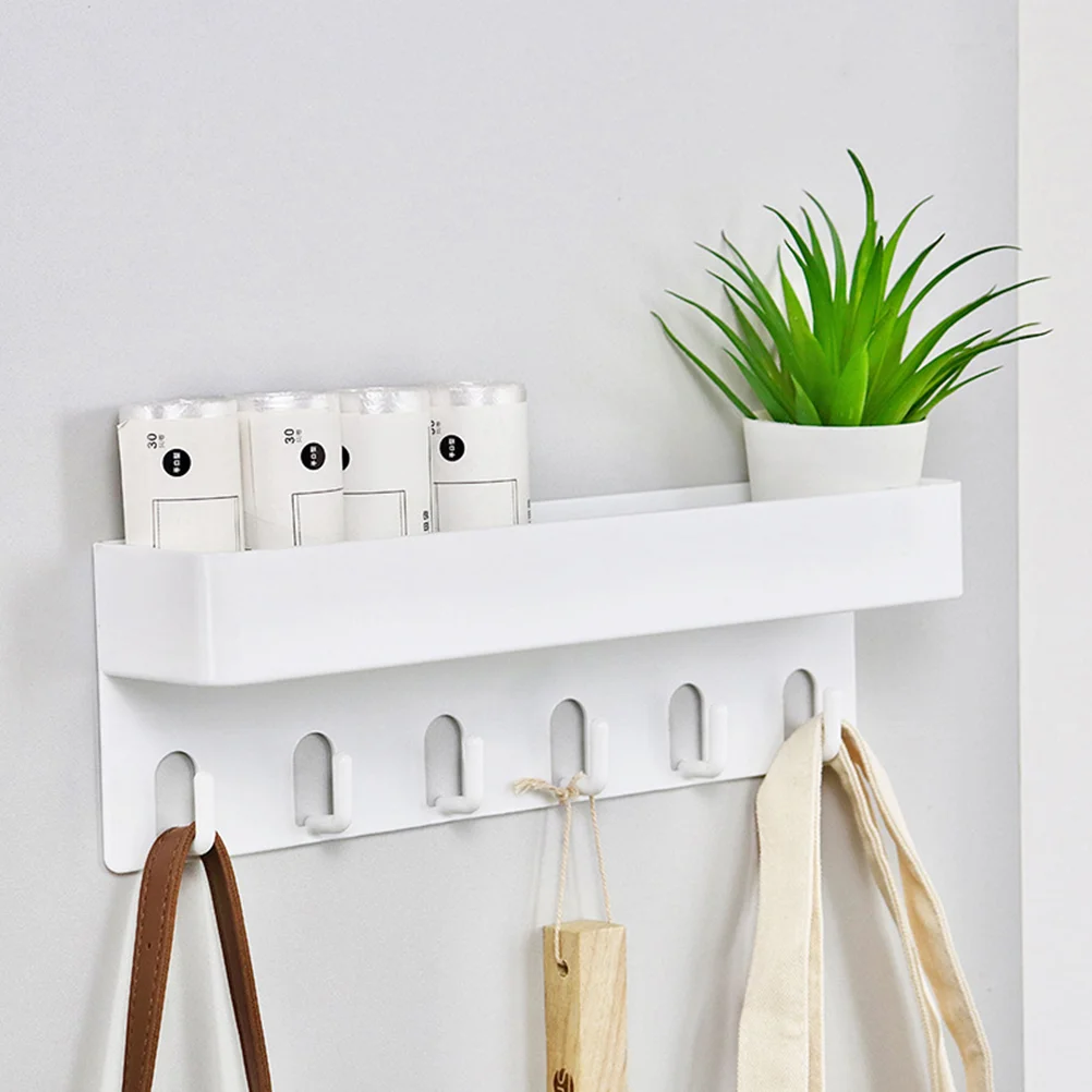 

No Drilling Key Holder Necklace Hanger Wall Rack Cute Organizer Clothes Hangers