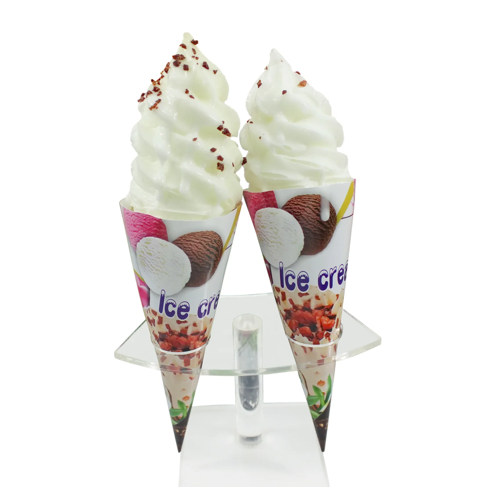 

Имитация мороженого из ПВХ