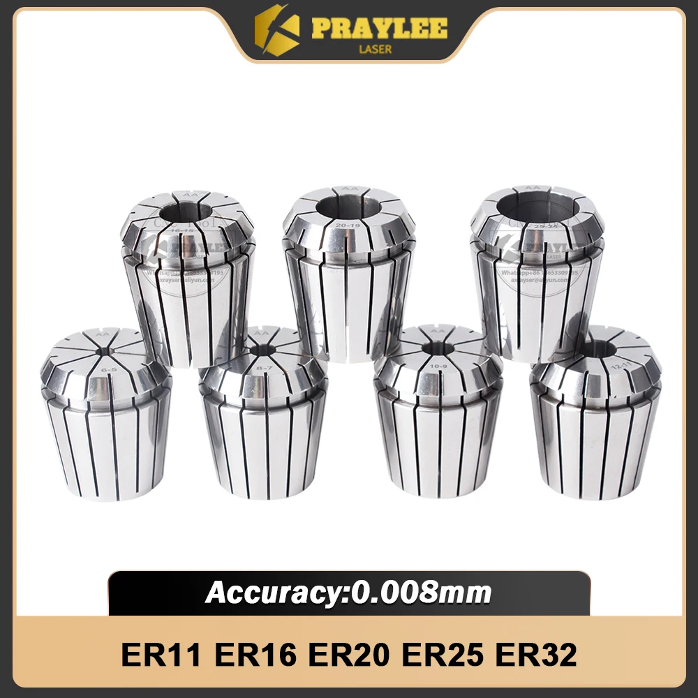 

ER11 ER16 ER20 ER25 ER32 ER UP AAA 0,008 Цанговый патрон Держатель инструмента Кронштейн Цанга для удлинителя серии ER Держатель инструмента