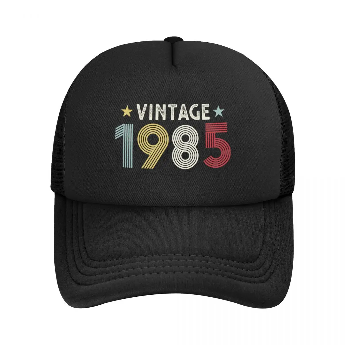 

Custom Vintage 1985 Birthday Baseball Cap Outdoor Women Men's Adjustable Trucker Hat Autumn