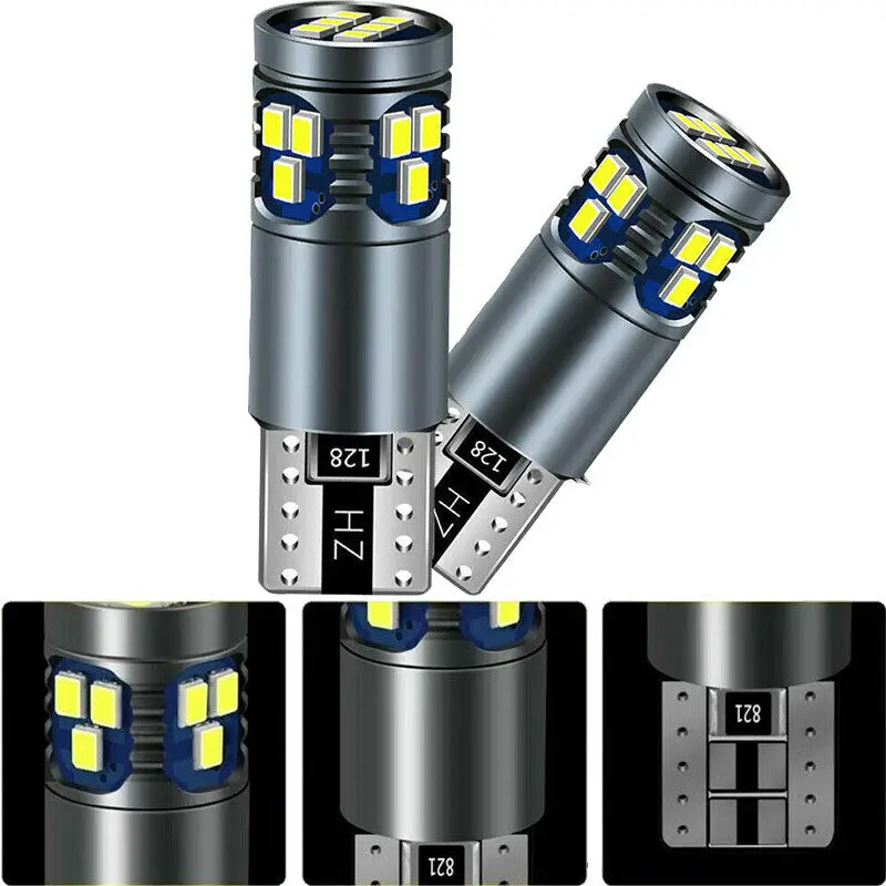 2X T10 LED Canbus No Error W5W Светодиодная лампа Авто 2016 18SMD Внутреннее освещение автомобиля