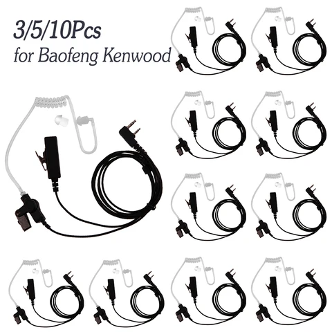 3-10 шт., наушники-вкладыши для раций