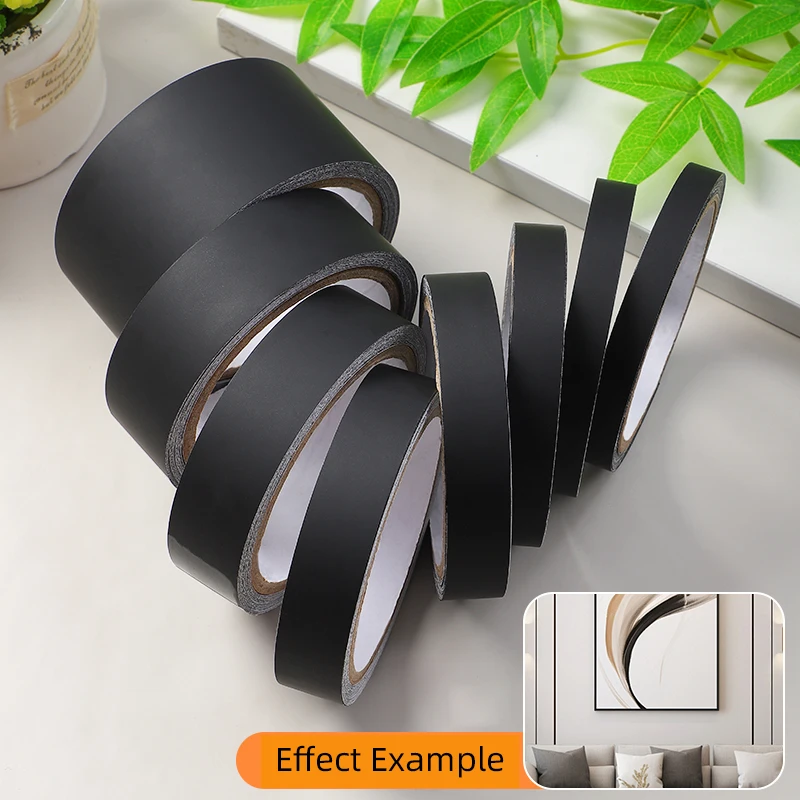 Утолщенная обшивка черный однотонный камень Мгновенный ремонт и обновление