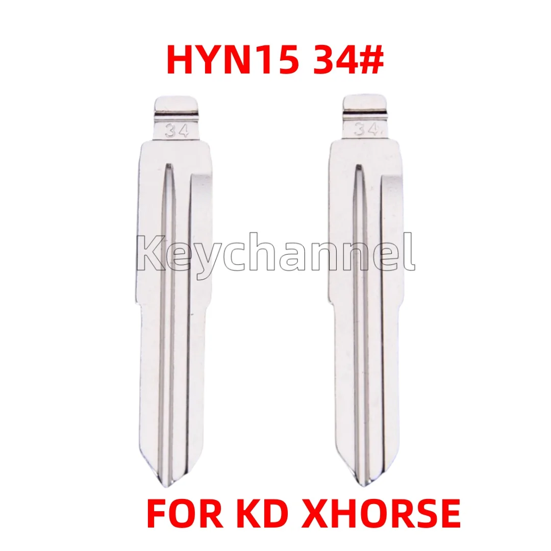 10 Шт. В Упаковке HYN11 34 # KD Автомобильный Выдвижной Ключ Для Hyundai Kia Cerato