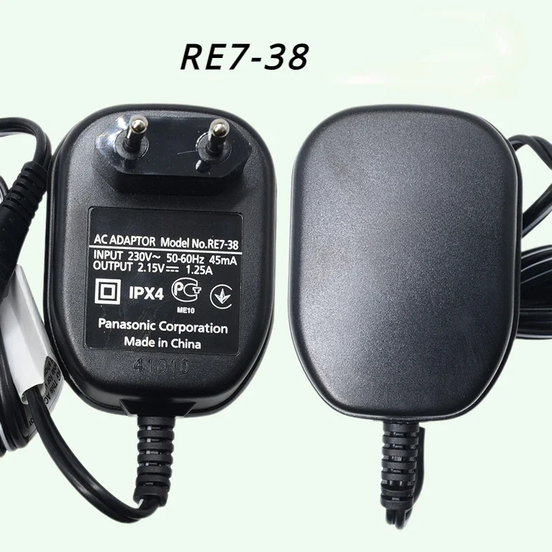 RE7-38 RE7-44 Адаптер зарядного устройства ЕС для бритвы Panasonic ES-RL40 RL41 RL21 ES6015 7046 ES7047 ES6003