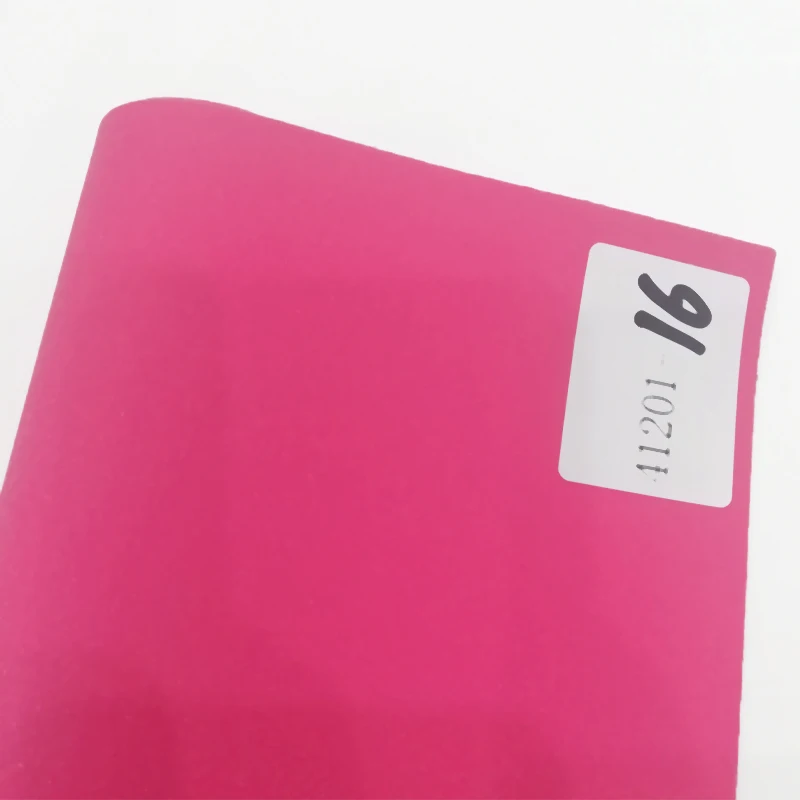 Блестящий однотонный тисненый дизайн PU синтетическая кожа тканевый лист для