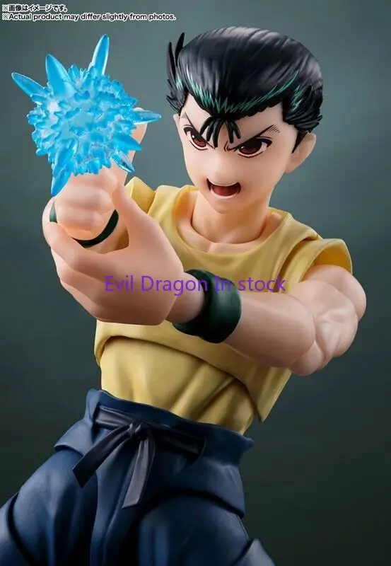 В наличии Bandai S.H.Figuarts Shf Yusuke Urameshi YuYu Hakusho Фигурка Игрушка Модель Подарок