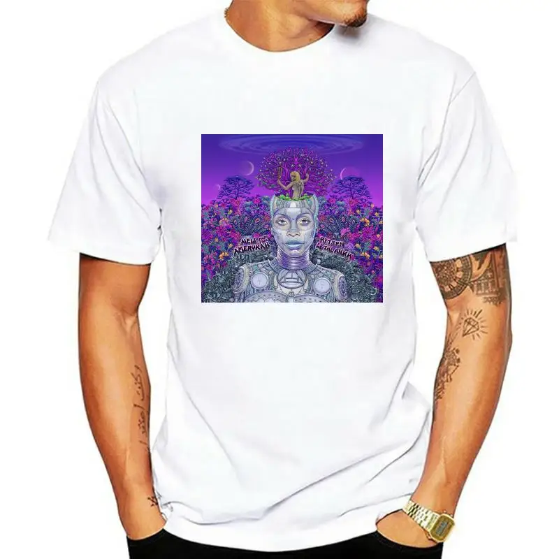 

Erykah Badu футболка Erykah Badu новая Amerykah возврат Анкх футболка