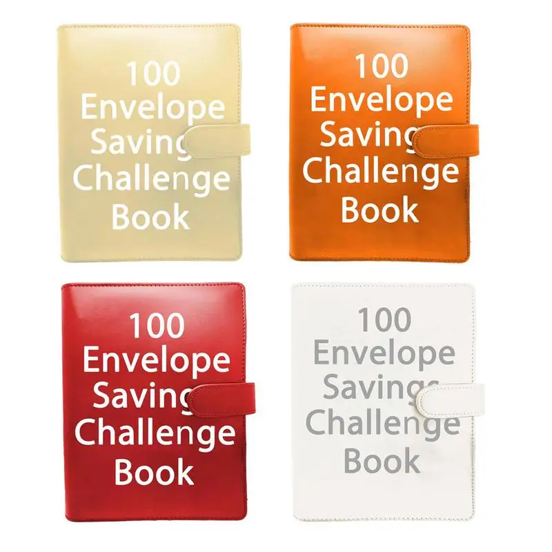 

100 Envelope Challenge Binder Event Save Together Challenge Budget Binder With Cash Envelopes Notepad Savings Folder Hot Sale