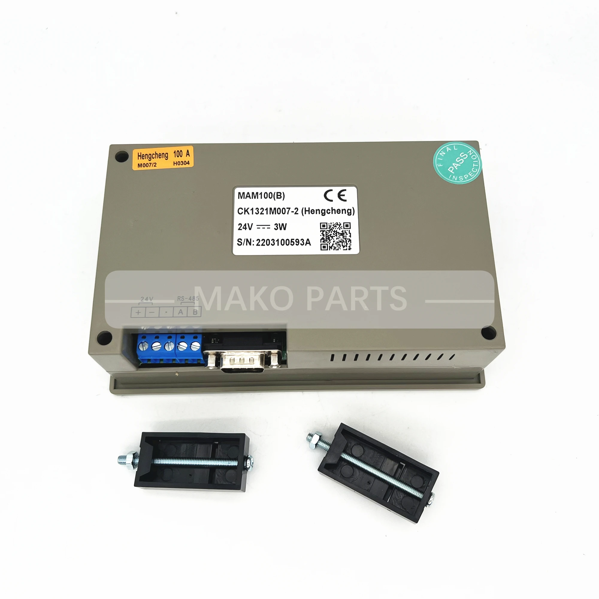 Электронная панель контроллера PLC MAM100B + MAM-KY02S(B)-40A/100A/200A/400A для винтового