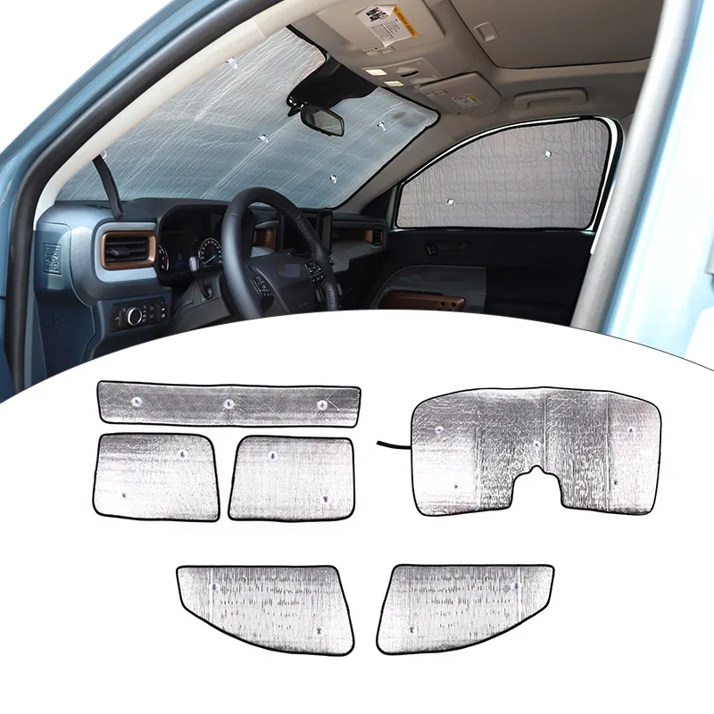 

For Ford Maverick 2022 Car Styling Front Windshield Full window glass Sun Protection Parasol Car Accessories