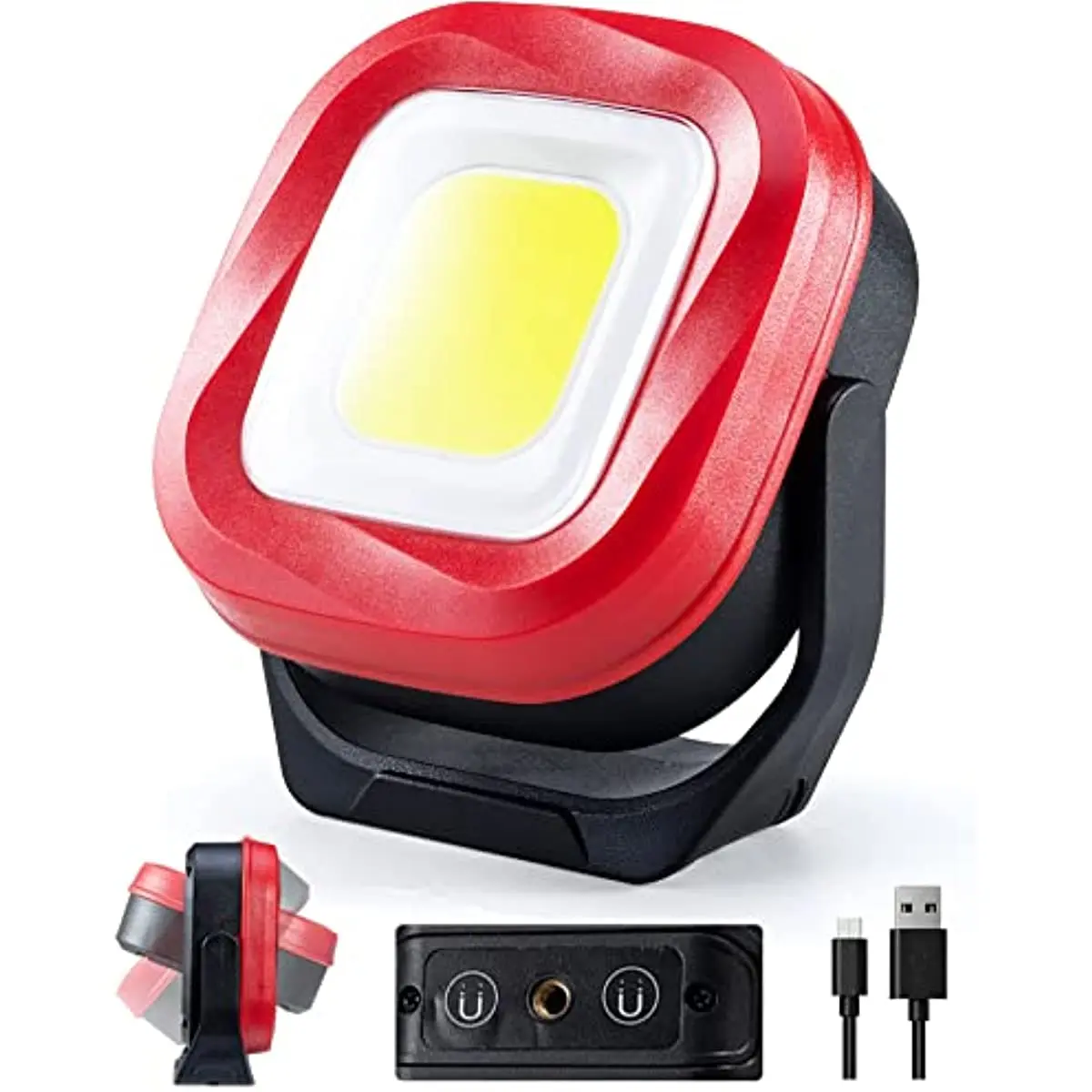 

ZK40 COB Rechargeable working lamp portable magnetic flashlight inspection lamp for outdoor car maintenance, camping, emergency