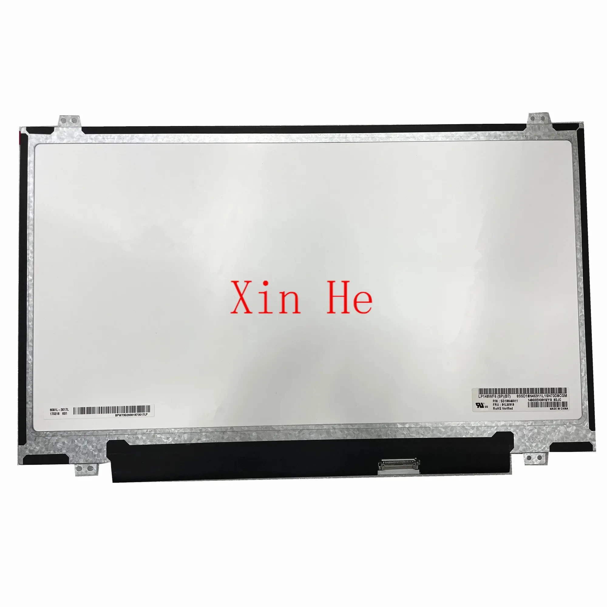 LP140WF6-SPB7 подходит для LP140WF6-SPB2 SPB4 N140HCE-EAB N140HCE-EAA NV140FHM-N31 N41 B140HAN02.0 1920*1080 EDP 30-контактный