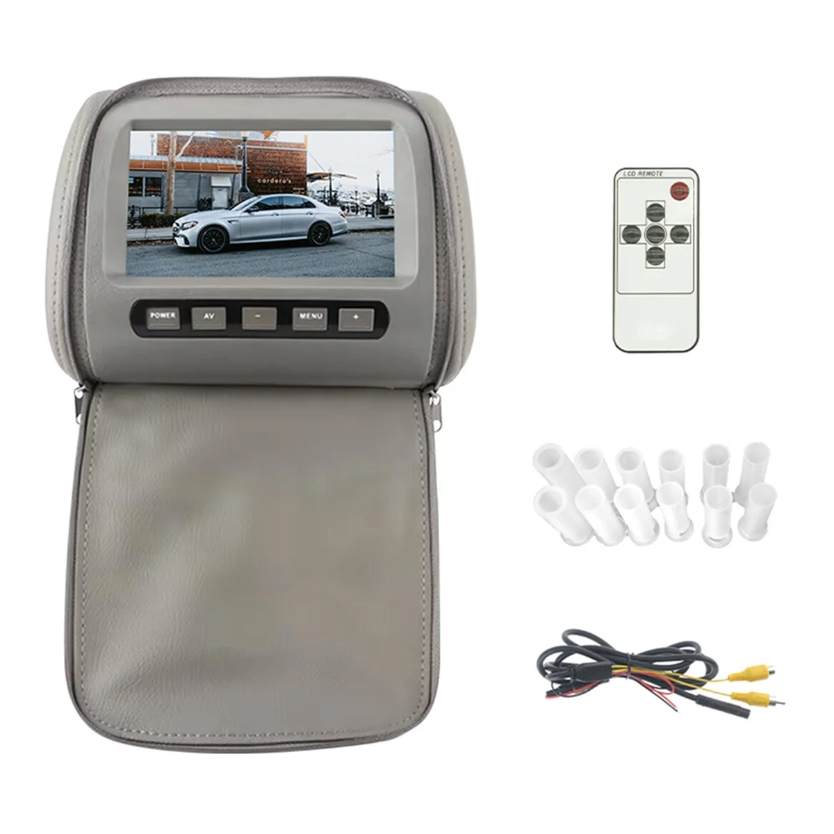 Монитор на подголовник автомобиля Универсальный 7-дюймовый TFT монитор с