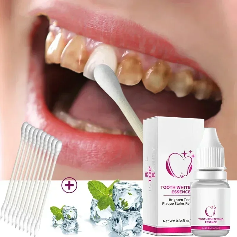 Сыворотка для отбеливания зубов средство удаления зубного налета пятен Блесен