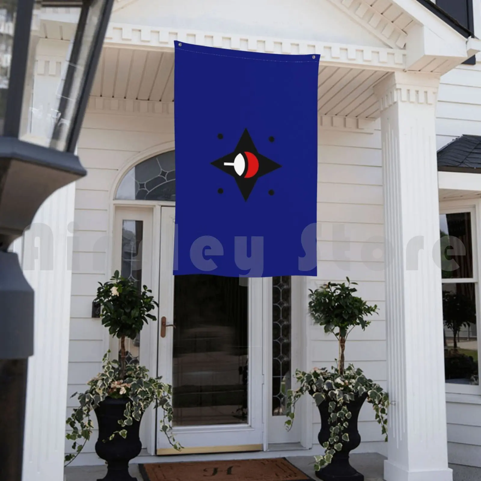 Флаг автомобиля флаг Uchiha логотип шляпа Sasuke Madara Obito Shippuden Аниме Манга