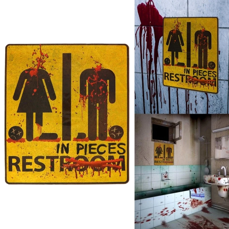 

Halloween Bloody Toilet Sticker for Spooky Holiday Perfect for Spooky Holiday and DIY Decorations Dropship