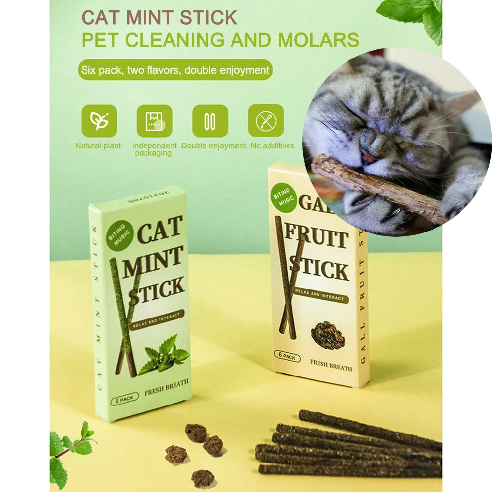 

6/12 шт., зубная паста для кошек