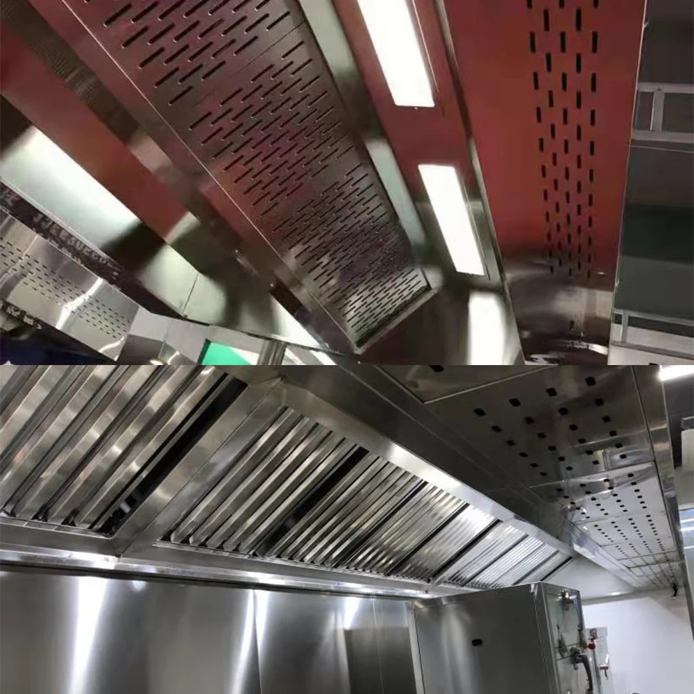 ForDR AIRE Коммерческая кухонная вытяжка из нержавеющей стали Островная Ресторанная