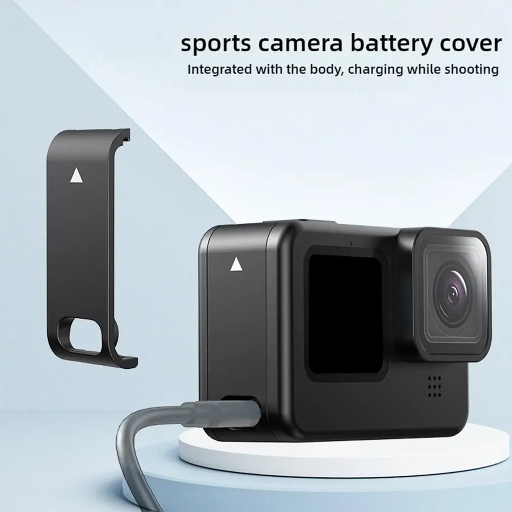 Перезаряжаемая боковая крышка для Gopr Hero 13 12 пылезащитная батарея легко разборные