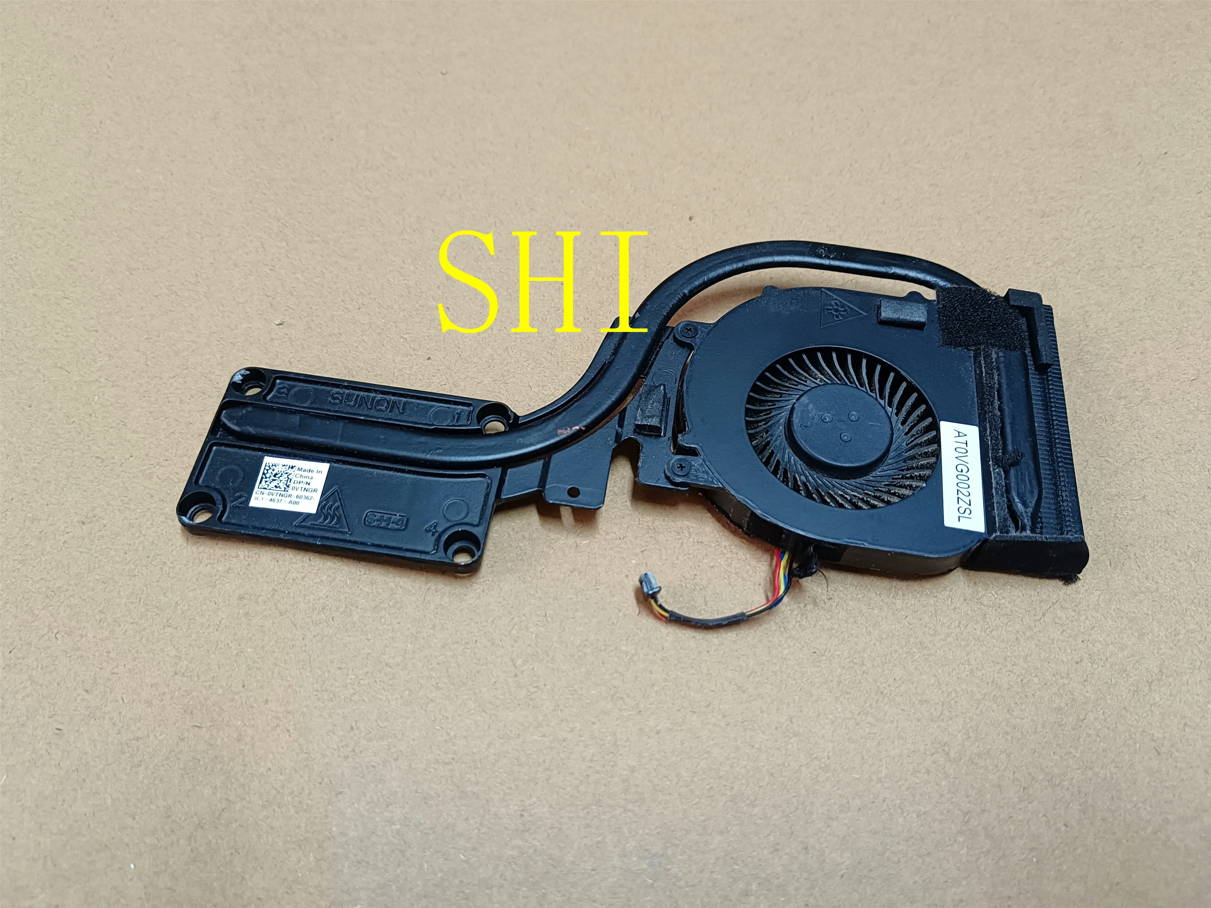 0vtngr для Dell E6440 встроенный вентилятор радиатор Охлаждающая медная труба VTNGR AT0VG002ZSL