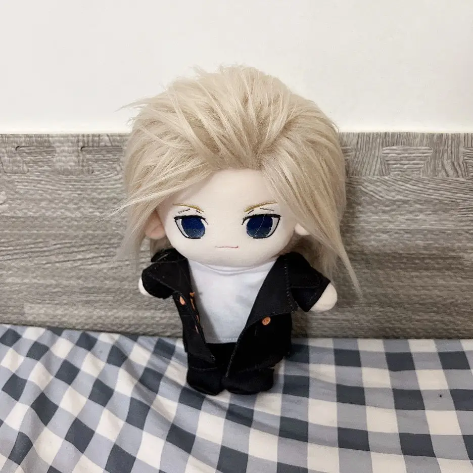 

Anime Tokyo Revengers Mikey 20cm Soft Plush Stuffed Doll Toy Plushie Change Clothes Clothing Outfit Cute Fan Xmas Gift