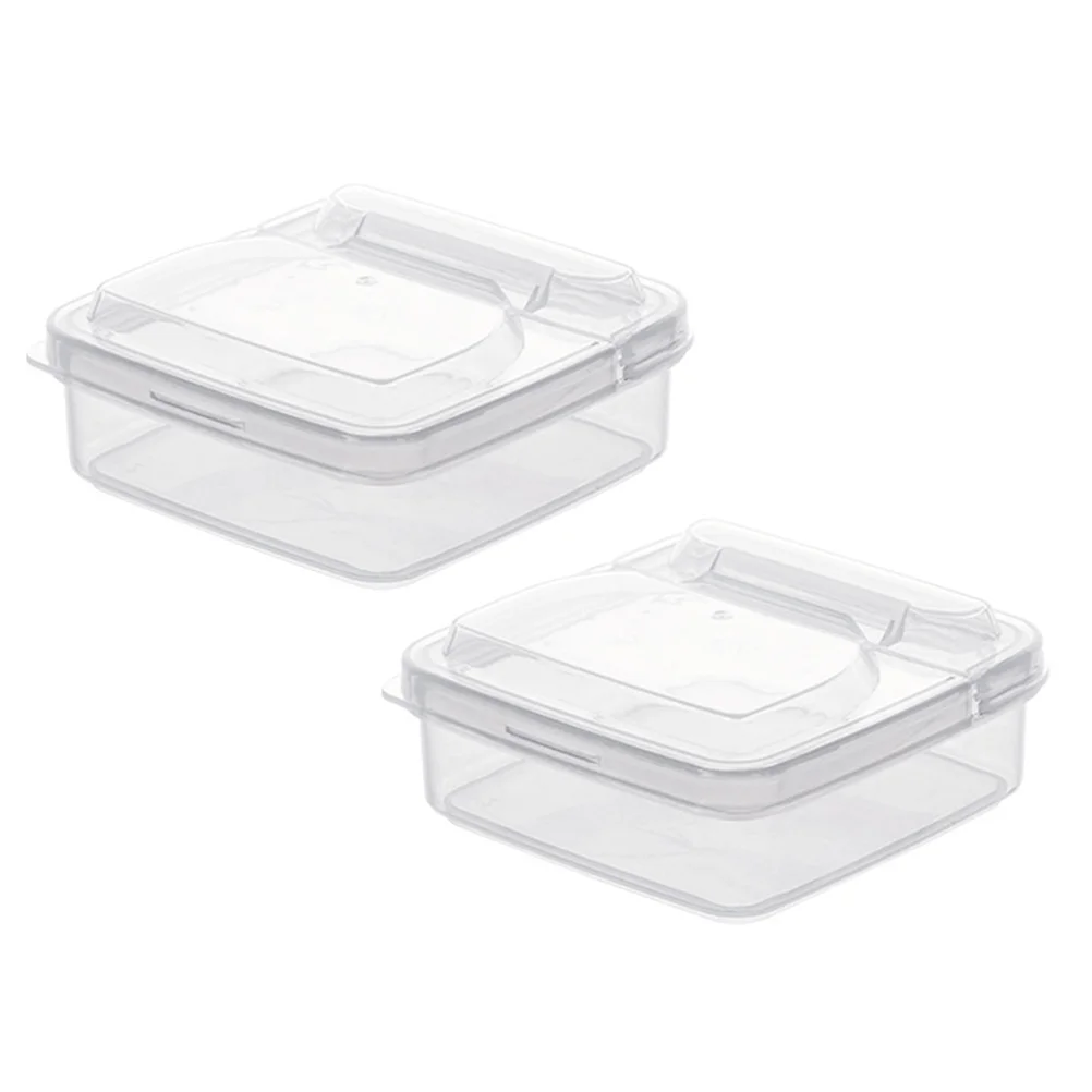 

Cheese Butter Keeper Storagefridge Saver Box Dish Containers Refrigerator Bacon Meat Boxes Produceslice Deli Case Holder