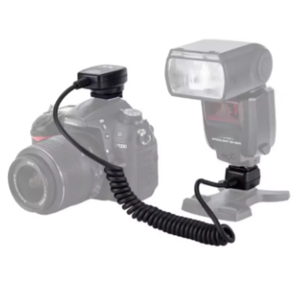 Фото Кабель для крепления на крепление для вспышки (Hot Shoe) для Nikon D Z6 Z7, соединительный провод для внешней вспышки, синхронизация, дистанционное управление, удлинитель для фокусировки, аксессуары для фотосъемки №5
