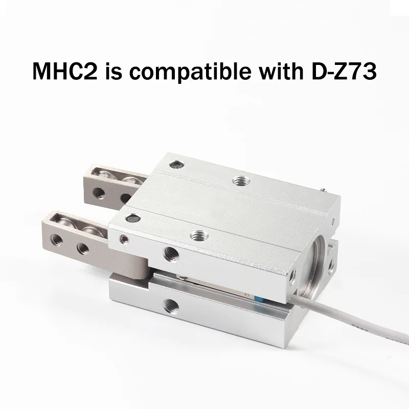 Фото MHC2-10D MHC2-20D MHC2-25D MHC2-16D Угловой воздушный захват Коготь Пневматический цилиндр Поршень захвата робота №5
