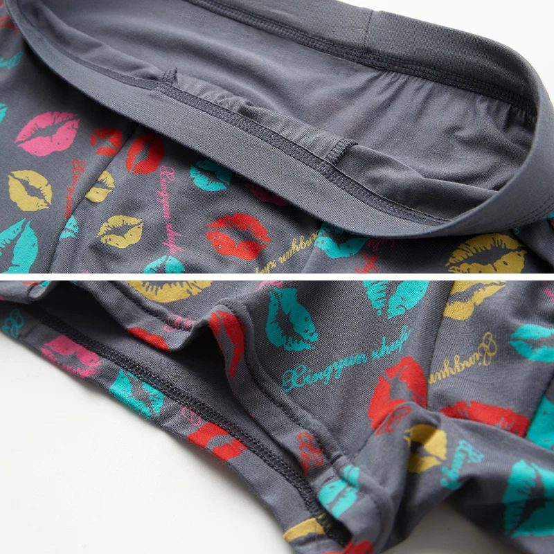 4pcs/Lot Men's Panties Underpants Cueca Men Boxers Underwear Cotton Boxershorts for Man Breathable Homme Sexy Soft Male Shorts