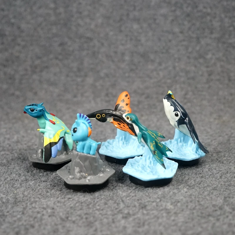 

8cm cartoon animal Tulkun Banshee action figure doll hard pvc Ilu Dire Horse model toy