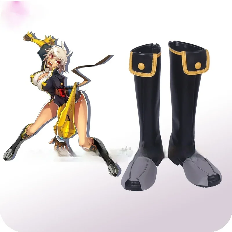 Фото BlazBlue Alter Memory Brett, обувь с персонажами аниме, обувь для косплея, ботинки, костюм для вечеринки, реквизит №1