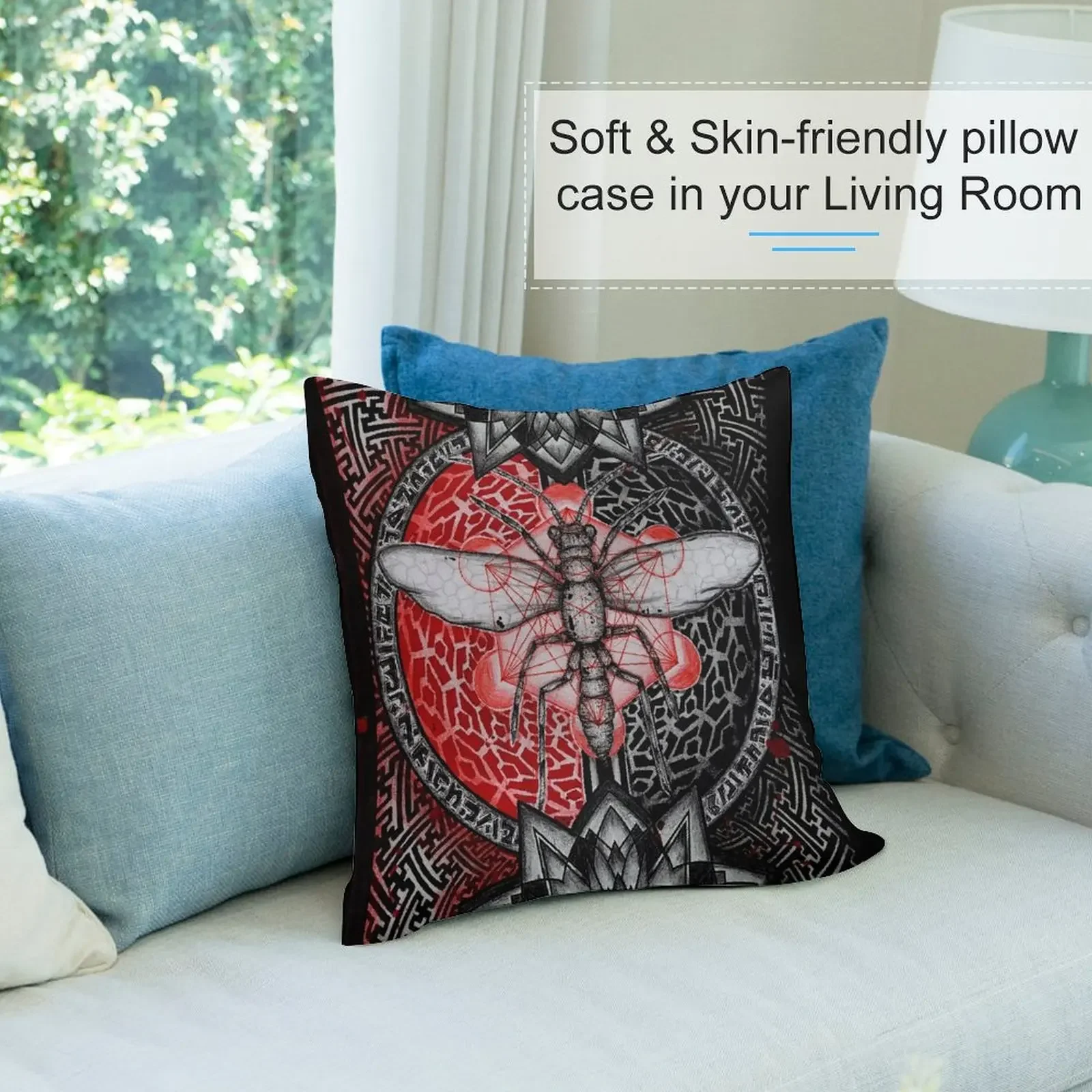 Подушка Haku осеннее украшение клетчатый чехол для диванной подушки роскошная