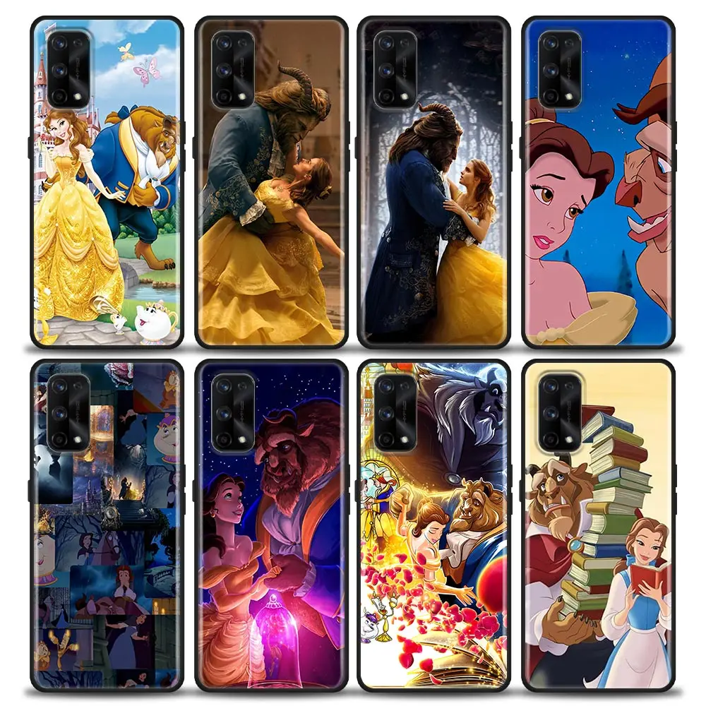 

Funda Case For OPPO Realme X50 X7 XT X 10 9 9I 8 8I 7 7I 6 5 Pro Plus 5G Phone Case Capa Para Shell Beauty And The Beast Disney