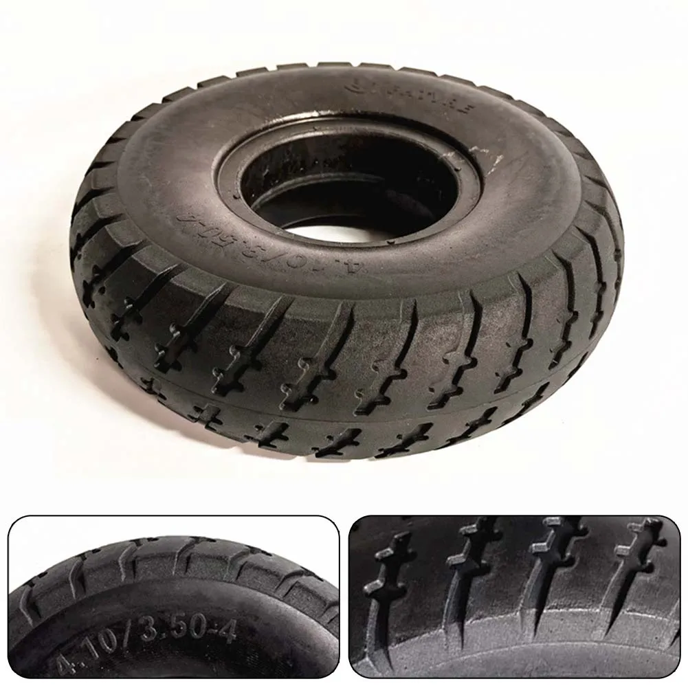 

10 Inch 4.10/3.50-4 260X85 Trolley Mobility Scooter Tyre 260X85 Solid Tire 3.00-4 Old Scooter Tire Rubber Solid Tyre Replacement