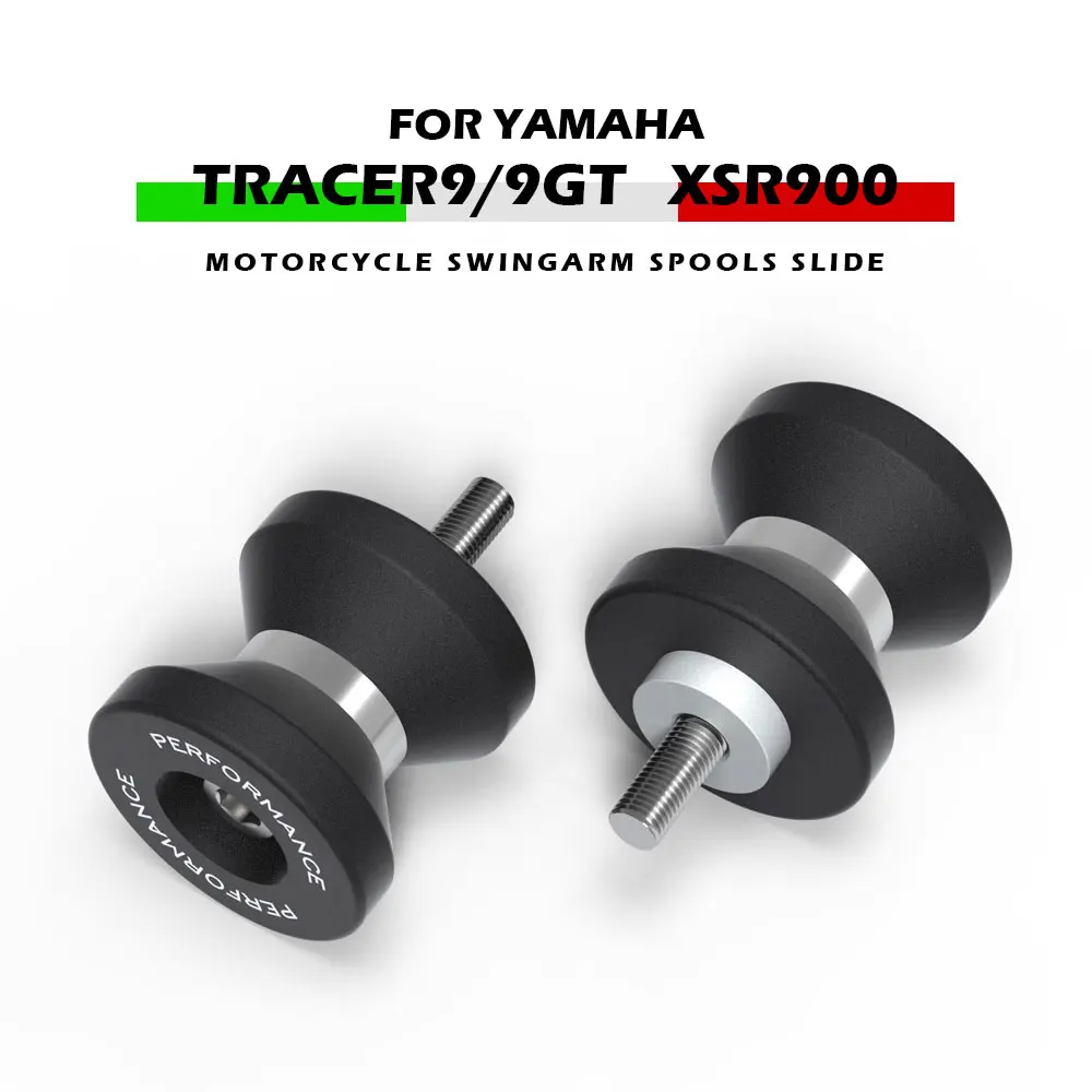

Tracer 9 GT Motorcycle Rear Stand Screws Modified Accessories For YAMAHA XSR900 Swingarm Spools Rear Stand Screws Sliders