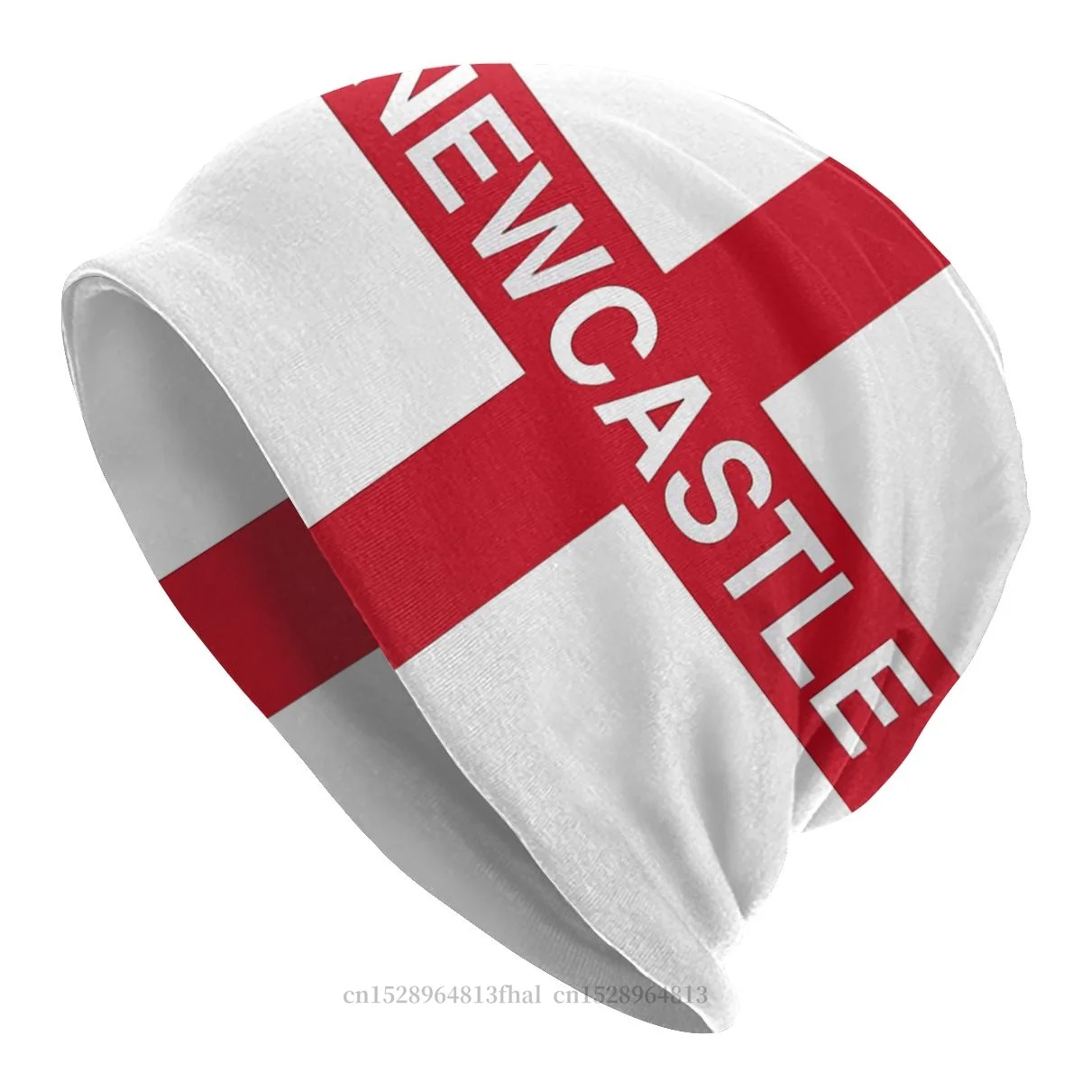 

Bonnet Hats National Flag Men Women's Newcastle St George Banner Winter Warm Cap Street Skullies Beanies Caps