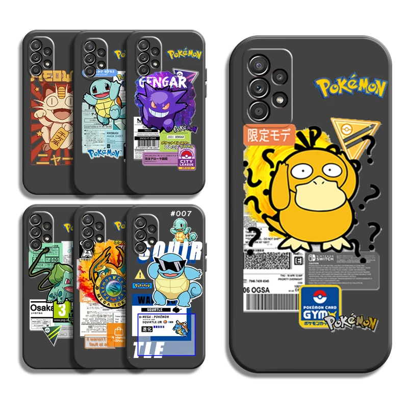 

Pokemon Pikachu Phone Cases For Samsung Galaxy S22 S20 FE S20 Lite S20 Ultra S21 S21 FE S21 Plus Ultra Back Cover Coque Funda
