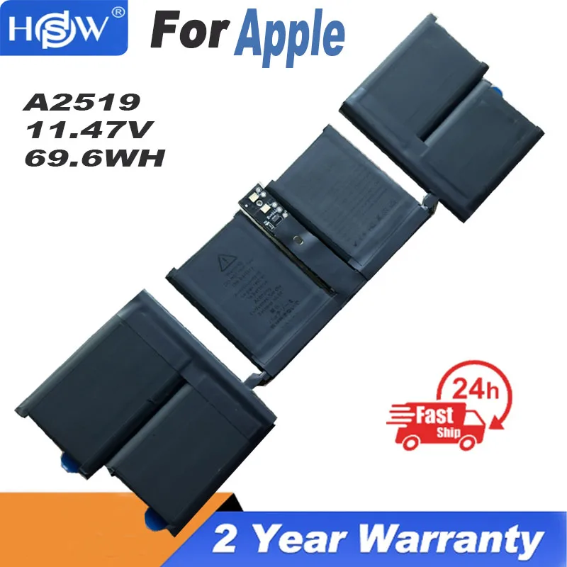 Аккумулятор A2519 для ноутбука 11 47 в 2021 Вт/ч Apple Macbook Pro 14 дюймов A2442 (конец года) MKGR3LL/A