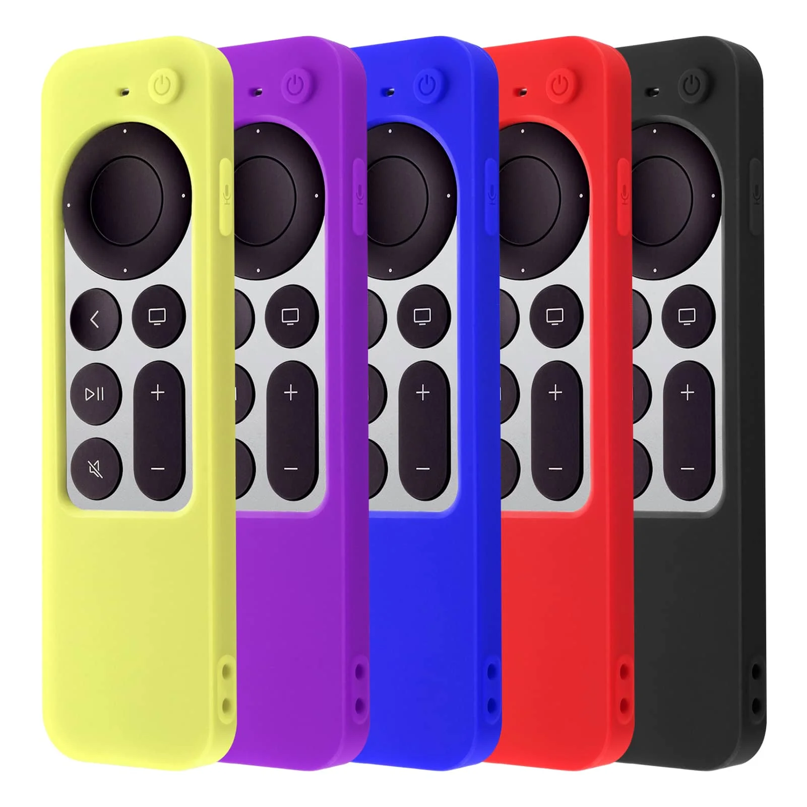 

Чехол для пульта дистанционного управления для телевизора 4K Siri Remote 6 поколения 2021 смарт-ТВ Силиконовый противоударный защитный чехол Сменн...