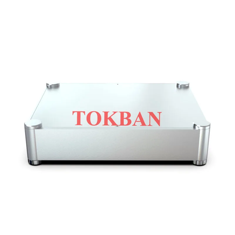 Фото Tokban 3206 320*76*250 мм полностью алюминиевый корпус усилителя мощности HIFI предусилитель ЦАП декодер чехол для усилителя «сделай сам» №5