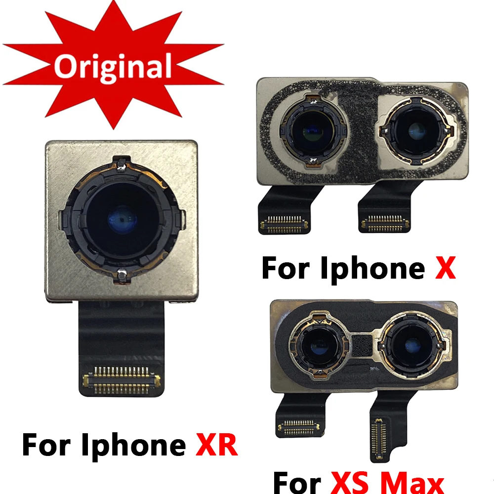 

Оригинальная новая задняя камера для Iphone XR задняя камера задний основной объектив гибкий кабель камера для Iphone 6 6S 7 8 Plus X XR XS