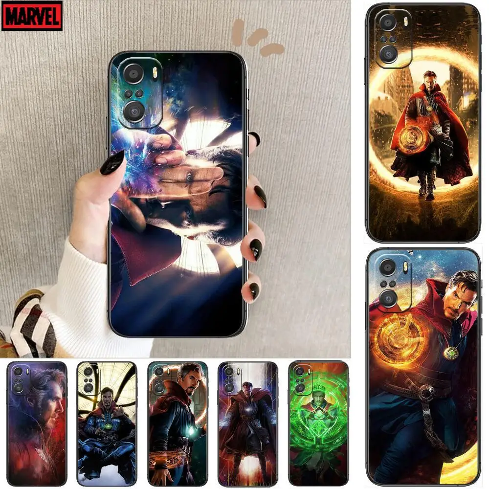 

Doctor Strange HD For Xiaomi Redmi Note 10S 10 9T 9S 9 8T 8 7S 7 6 5A 5 Pro Max Soft Black Phone Case