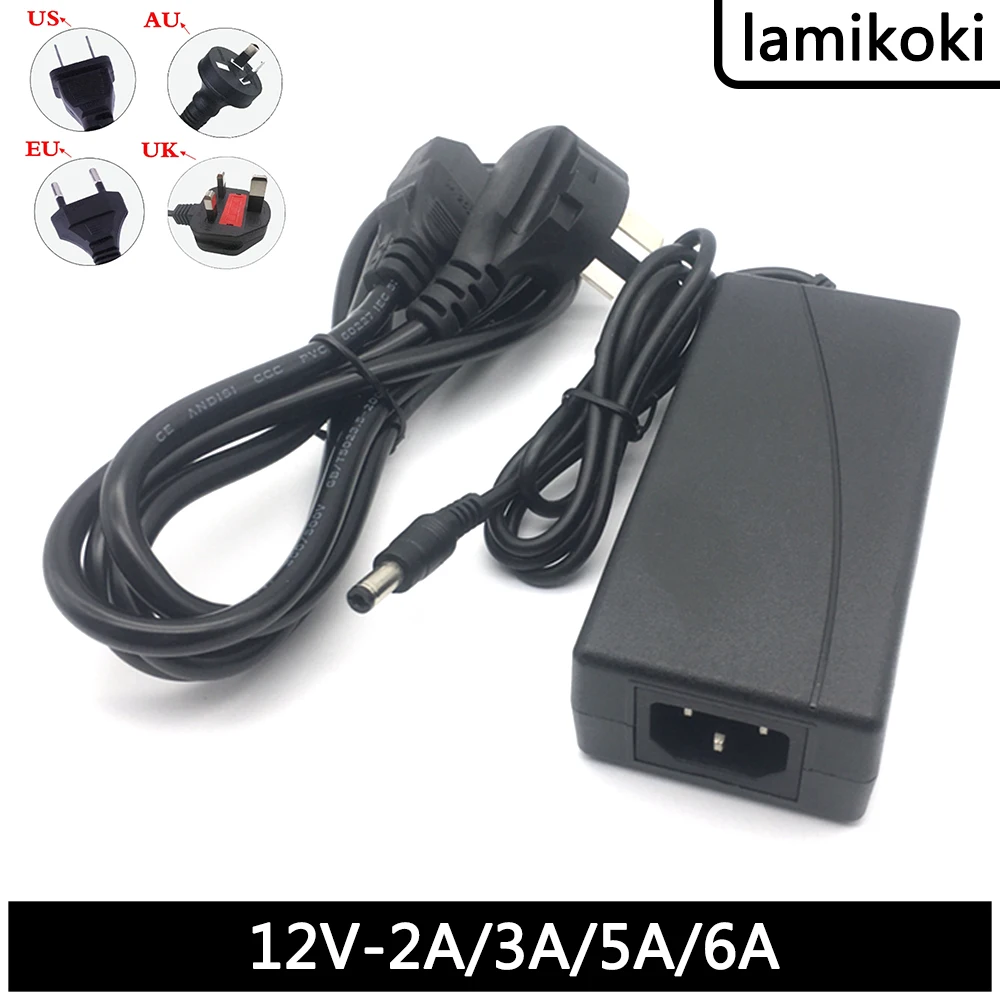 Камера видеонаблюдения 2 А источник питания 3 адаптер 5 а безопасность 12 в