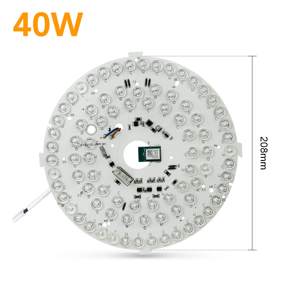 

Asign умный светодиодный потолочный светильник 40 Вт RGB+WW+CW