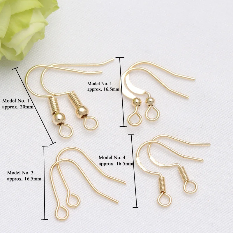 10pcs Stainless Steel Ear Hook Findings French Homemade Tassel Earring Half-finished for DIY Jewelry Making Supplies Accessories