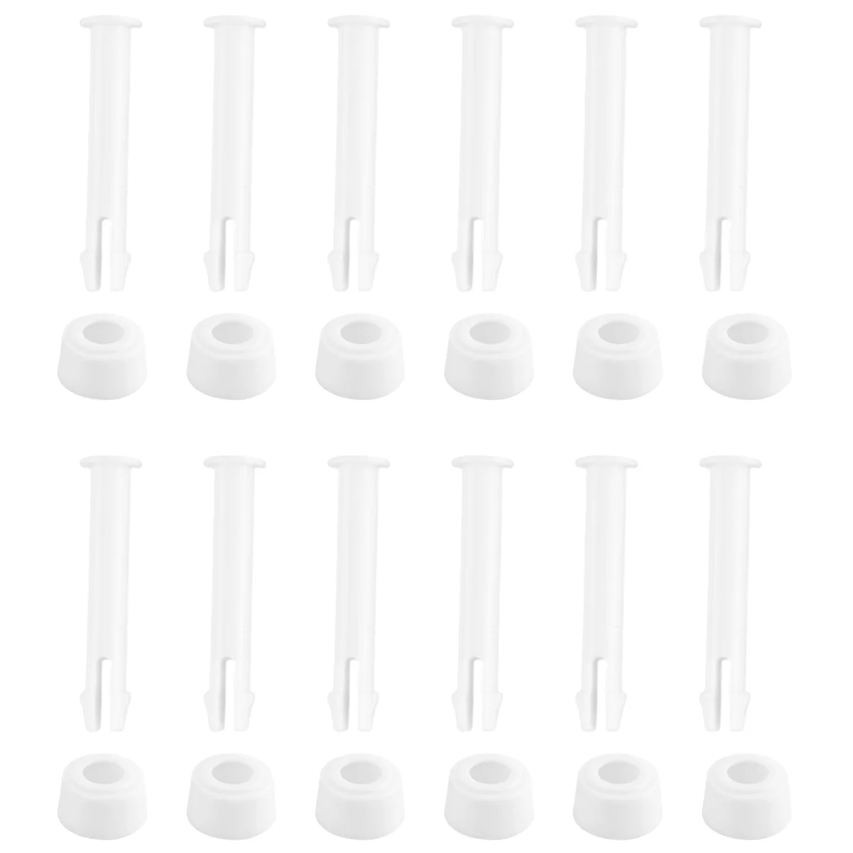 12 шт. пластиковые штифты для соединения бассейна и резиновых уплотнений деталей